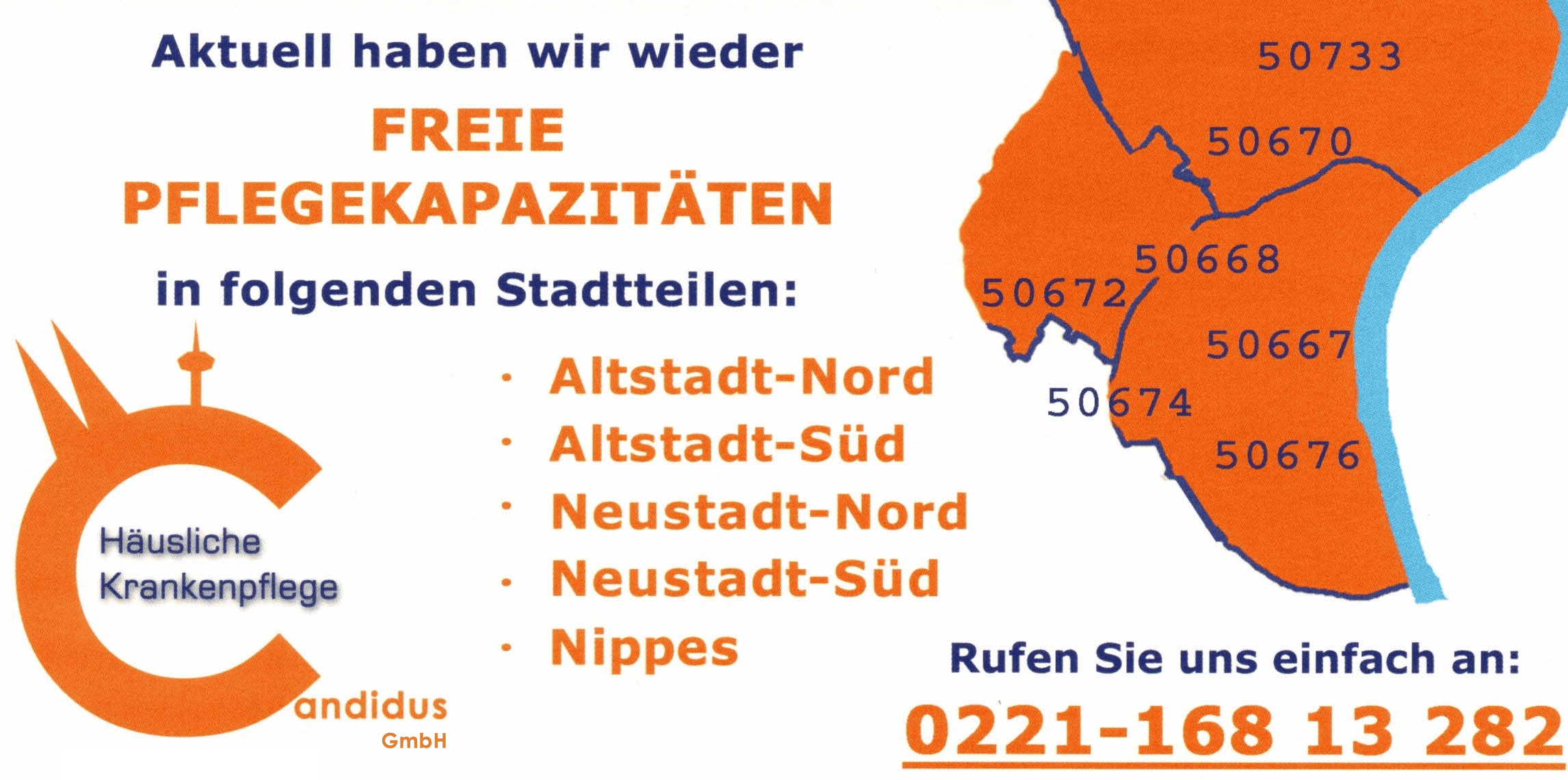 Candidus UG - Häuslicher Krankenpflege - Karte